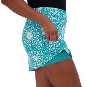 Colorado Tranquility Clothing Women Skort Kaleidoscope Teal